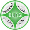 Wappen des 1. FC Burg