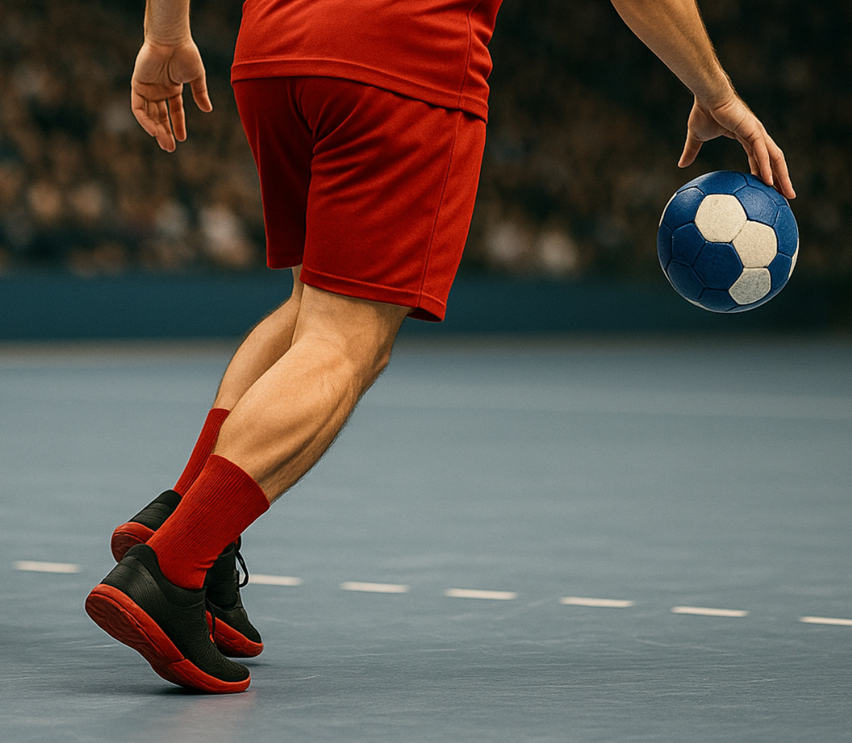 Enttäuschte deutsche Handballerinnen nach dem WM-Finale 2025 gegen Norwegen